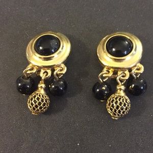 Vintage Liz Claiborne clip on earrings